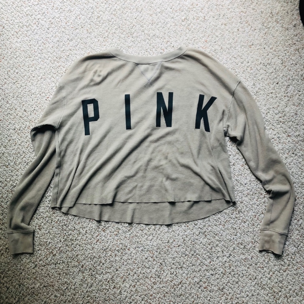 PINK Gray Sweater